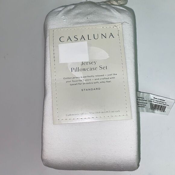 Casaluna Standard jersey pillowcase set - Picture 6 of 8